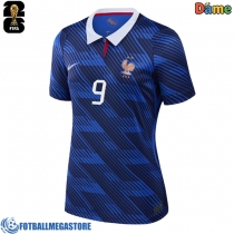 Fotballdrakt Dame Frankrike Marcus Thuram #9 Hjemmedrakt VM 2026 Kortermet